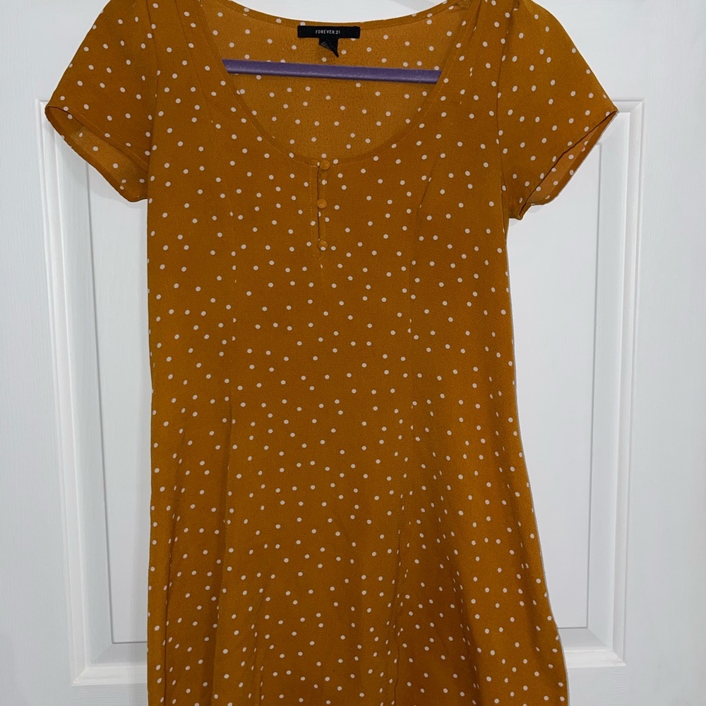 Forever 21 Polka Dot Mini Dress Size Small